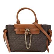 Michael Kors Pre-owned Pre-owned Canvas handvskor Brown, Dam