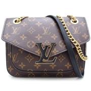 Louis Vuitton Vintage Pre-owned Canvas louis-vuitton-vskor Brown, Dam