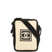 Chanel Vintage Pre-owned Tyg chanel-vskor Black, Dam