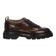 Santoni Bruna Läder Alpine Ballerinaskor Brown, Herr