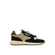 Autry Reelwind Low Suede Nylon Sneakers Multicolor, Herr