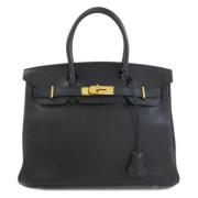 Hermès Vintage Pre-owned Laeder handvskor Black, Dam