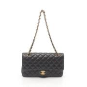 Chanel Vintage Pre-owned Tyg chanel-vskor Black, Dam