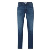 Jacob Cohën Slim Fit Denim Jeans Paris Label Blue, Herr