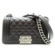 Chanel Vintage Pre-owned Laeder chanel-vskor Black, Dam