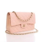 Chanel Vintage Pre-owned Laeder chanel-vskor Pink, Dam