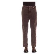 Myths Brun Chino Byxor med Hantverk Brown, Herr