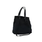 Chanel Vintage Pre-owned Canvas chanel-vskor Black, Dam