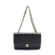 Chanel Vintage Pre-owned Laeder chanel-vskor Black, Dam