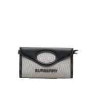 Burberry Vintage Pre-owned Canvas handvskor Black, Dam