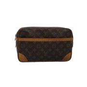 Louis Vuitton Vintage Pre-owned Canvas louis-vuitton-vskor Brown, Dam