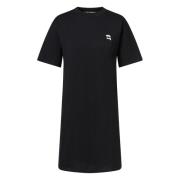 Karl Lagerfeld Ikonik 2.0 T-Shirt Klänning Black, Dam