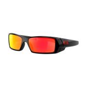 Oakley Prizm Ruby High-Wrap Lifestyle Shades Black, Unisex