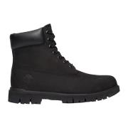 Timberland Svarta Radford Mid Snörstövlar för Herrar Black, Herr