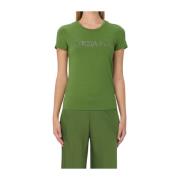 Patrizia Pepe Essentiell T-shirt Cm1419J013 Green, Dam