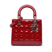 Dior Vintage Pre-owned Laeder dior-vskor Red, Dam