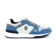 Armata Di Mare Sportiga Sneakers Vit/Marin Blue, Herr