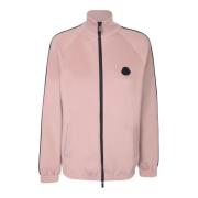 Moncler Rosa Tekniskt Tyg Kofta Pink, Dam