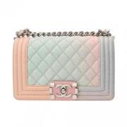 Chanel Vintage Pre-owned Laeder chanel-vskor Multicolor, Dam