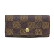 Louis Vuitton Vintage Pre-owned Canvas nyckelhllare Brown, Dam