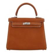 Hermès Vintage Pre-owned Laeder handvskor Brown, Dam