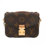 Louis Vuitton Vintage Pre-owned Laeder axelremsvskor Brown, Dam