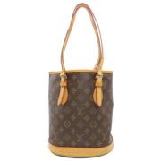 Louis Vuitton Vintage Pre-owned Tyg louis-vuitton-vskor Brown, Dam