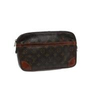 Louis Vuitton Vintage Pre-owned Canvas kuvertvskor Brown, Dam