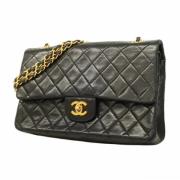 Chanel Vintage Pre-owned Laeder chanel-vskor Black, Dam