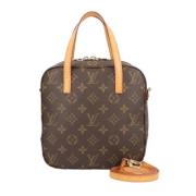 Louis Vuitton Vintage Pre-owned Tyg louis-vuitton-vskor Brown, Dam