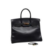 Hermès Vintage Pre-owned Laeder handvskor Blue, Dam