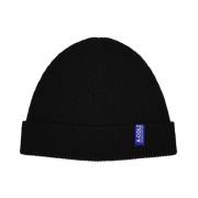 A-Cold-Wall Räfflad Struktur Beanie i Svart Black, Unisex