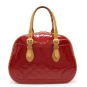 Louis Vuitton Vintage Pre-owned Laeder handvskor Red, Dam