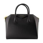 Givenchy Antigona väska i kornläder Black, Dam