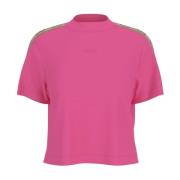 Guess Logotypad T-shirt Pink, Dam