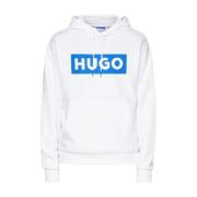 Hugo Boss Herr Nalves Sweatshirt White, Herr