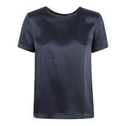 Max Mara Rebecca T-shirts och Polos Kollektion Blue, Dam