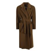 Max Mara Stiliga Kappor Attuale1234 Brown, Dam