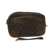 Louis Vuitton Vintage Pre-owned Canvas louis-vuitton-vskor Brown, Dam