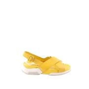 Prada Vintage Pre-owned Laeder sandaler Yellow, Dam