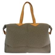 Yves Saint Laurent Vintage Pre-owned Canvas handvskor Brown, Unisex