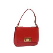 Fendi Vintage Pre-owned Laeder handvskor Red, Dam