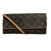 Louis Vuitton Vintage Pre-owned Canvas louis-vuitton-vskor Brown, Dam