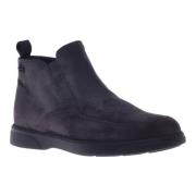 Baldinini Ankle boots in dark grey suede Blue, Herr