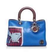 Dior Vintage Pre-owned Laeder dior-vskor Blue, Dam