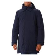 Woolrich Blå 2i1 Carcoat Parka Blue, Herr