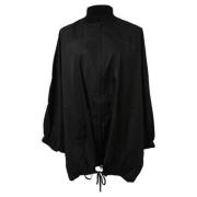 Valentino Vintage Pre-owned Polyester ytterklder Black, Dam