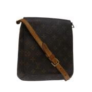 Louis Vuitton Vintage Pre-owned Canvas louis-vuitton-vskor Brown, Dam