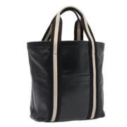 Bally Pre-owned Pre-owned Canvas handvskor Black, Dam