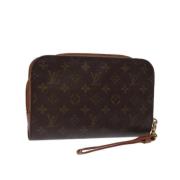 Louis Vuitton Vintage Pre-owned Canvas louis-vuitton-vskor Brown, Dam